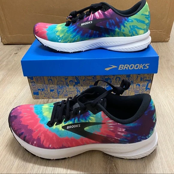 Brooks Tie-Dye Multicolor Running Sneakers - Picture 4 of 7